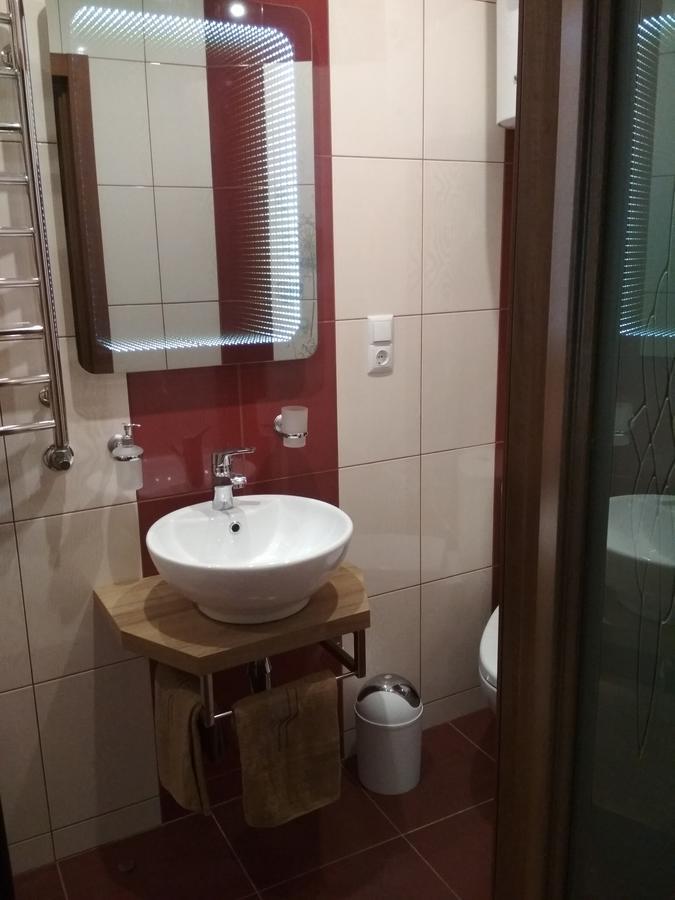 Cosy flat Lägenhet Lviv Exteriör bild